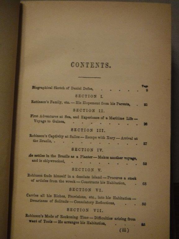 The Life And Strange Surprising Adventures Of Robinson Crusoe Of York