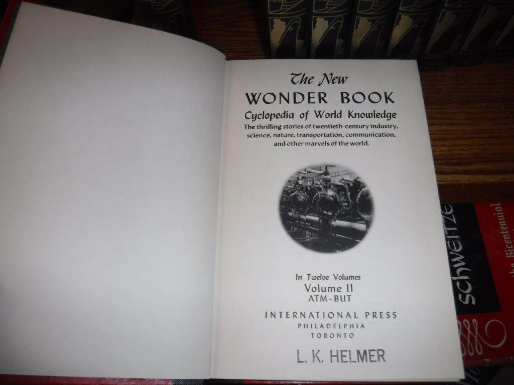 The New Wonder Book Cyclopedia of World Knowledge (COMPLETE SET)