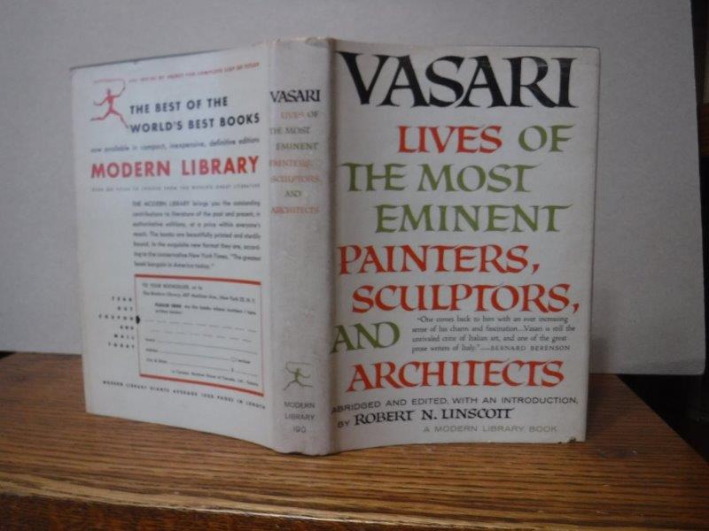 Vasari, Lives of the Most Eminent Painters, Sculptors, and Architects