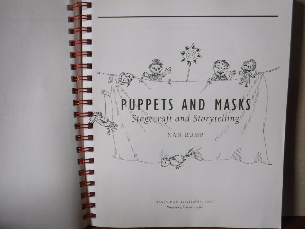 洋書 Davis Spiral-bound Puppets And Masks: Stagecraft And