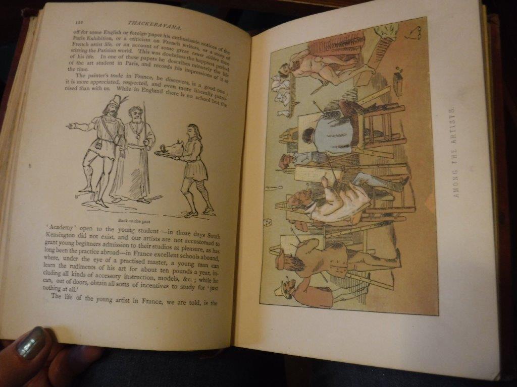 Thackerayana - Illustrated outlets Antique Book